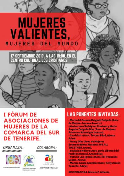 Arona acoge el I Foro de Asociaciones de las Mujeres de la Comarca Sur de Tenerife