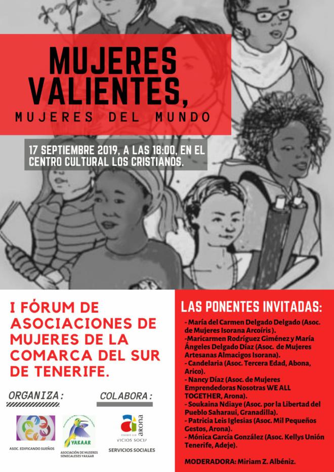 Arona acoge el I Foro de Asociaciones de las Mujeres de la Comarca Sur de Tenerife