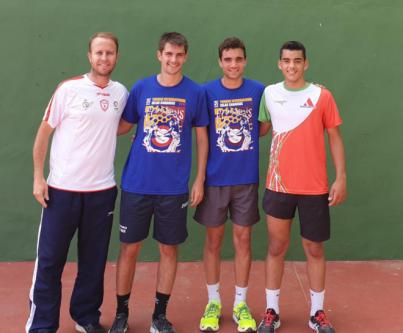 Eduardo Acosta y Javi Pinto, clasificados para la fase final del Campeonato de España de frontenis