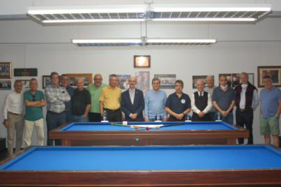 Ernesto Jorge, ganador de la Copa de la Ciudad de Santa Cruz de Tenerife de billar