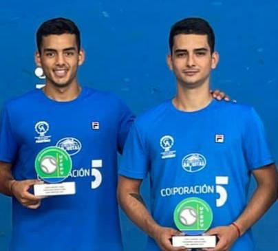 Los jugadores del Círculo copan el podio del Campeonato de Europa de frontenis