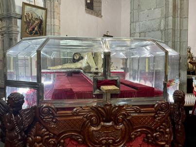 El Santo Cristo de Telde vuelve a presidir el Altar Mayor de la Basílica