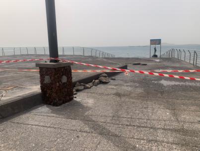 Playas deja operativa Ojos de Garza y mantiene cerrado el muelle de Melenara