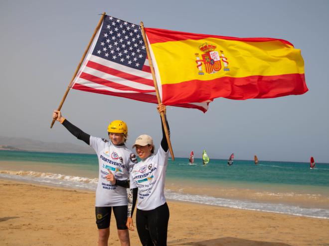 Victoria para Nia Suardiaz y Christopher Macdonald en Freestyle