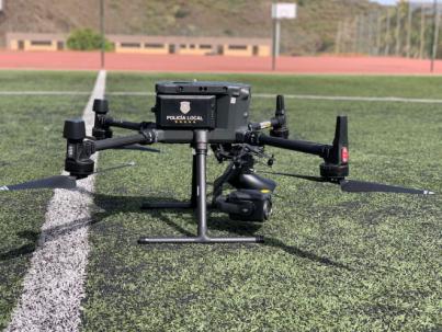 La Unidad de Drones de la Policía Local de Telde ya dispone de una tercera aeronave no tripulada