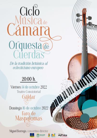 La orquesta de cuerdas de la Sinfónica de Las Palmas ofrece dos conciertos gratuítos en Gáldar y Faro de Maspalomas
