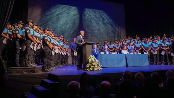 Clavijo preside el acto de graduación de 135 policías locales