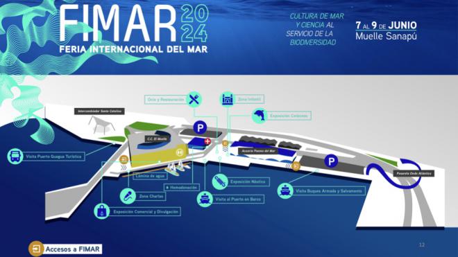 FIMAR ocupará el Muelle Sanapú este fin de semana