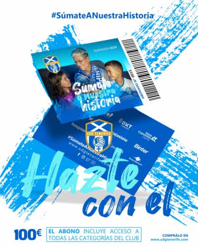 La UDG Tenerife presenta su campaña de Abonos desde el futuro