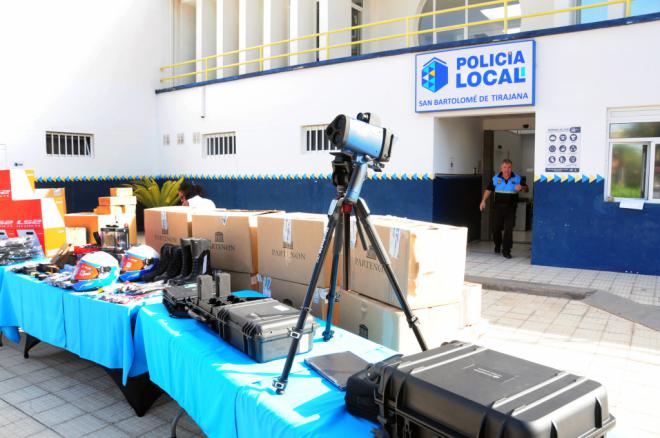 La Policía Local de San Bartolomé de Tirajana da un salto a la modernización tras una inversión de 348.000 euros