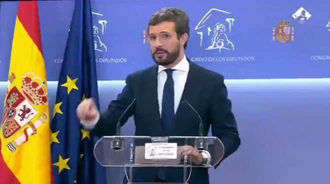 Casado se mantiene en el 'no' a Sánchez y le recuerda que es su 'última oportunidad'