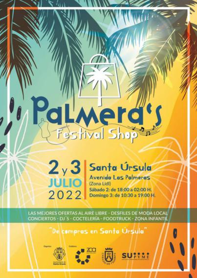 Palmera’s Festival Shop propone un fin de semana lúdico y comercial en Santa Úrsula