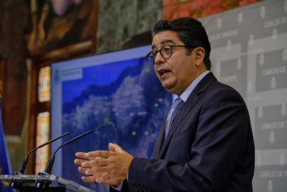 El Cabildo inicia en octubre la recuperación del monte quemado en el incendio de julio