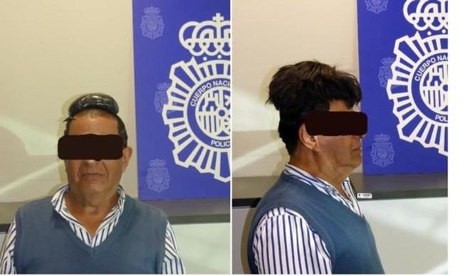 Detenido con medio kilo de cocaína oculta bajo su peluquín