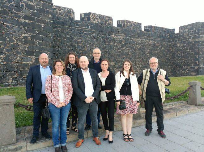 Periodistas daneses visitan La Palma para difundir sus atractivos turísticos