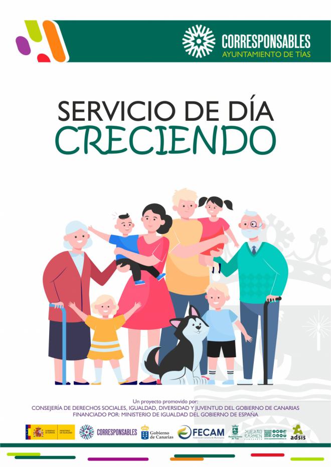 Tías implanta por primera vez el Servicio de Día para menores a través del Plan Corresponsables