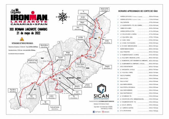 IRONMAN Lanzarote 2022, planeando nuestro desplazamiento nos evitaremos sorpresas el sábado