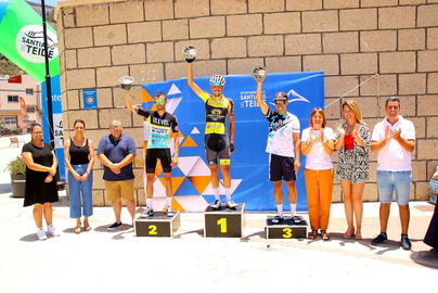 Daniel Hernández Évora, ganador de la VIII Marcha Cicloturista de Santiago del Teide
