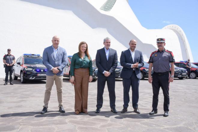 La Policía Canaria incorpora veinte nuevos vehículos patrulla