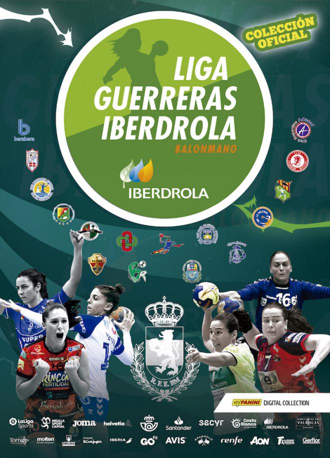 La liga Gerreras Iberdrola comienza su colección de cromos de Panini