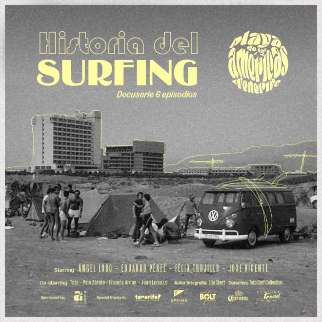 Arona, eje de la serie sobre surf 'Historia del Surfing', que tendrá difusión nacional a través de TVE