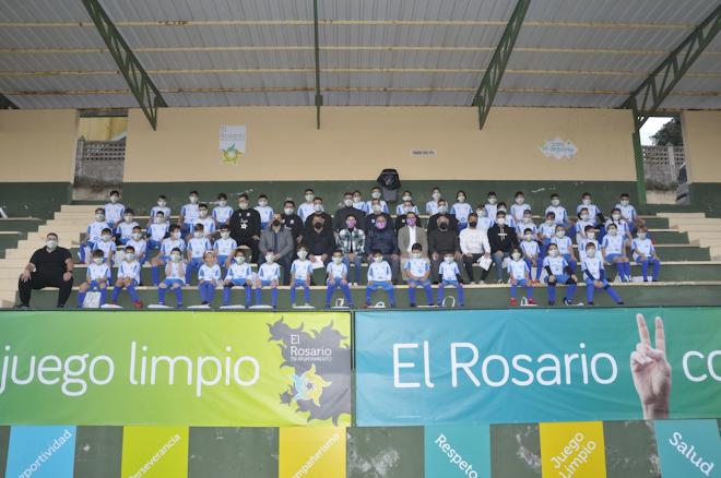 El Rosario presenta su Escuela Municipal de Fútbol junto con el CD Tenerife