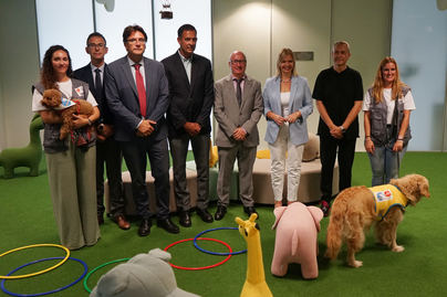 Se inicia terapia con perros para menores víctimas de violencia