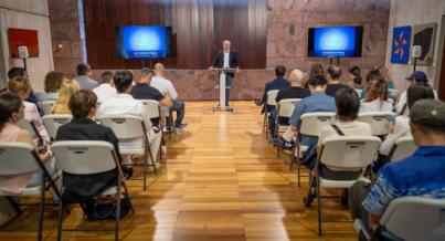 Clavijo destaca el potencial de la industria gaming en las Islas