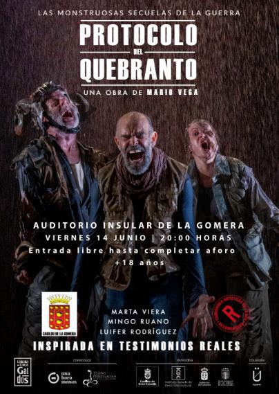 ‘Protocolo del Quebranto’ en el Auditorio Insular de La Gomera