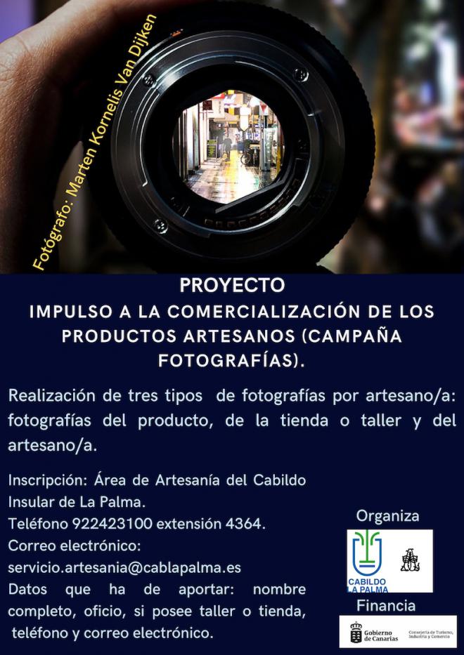 El Cabildo impulsa la comercialización de productos artesanos a través de una campaña fotográfica