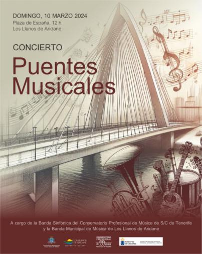 Los Llanos de Aridane acoge el concierto ‘Puentes Musicales’ este domingo
