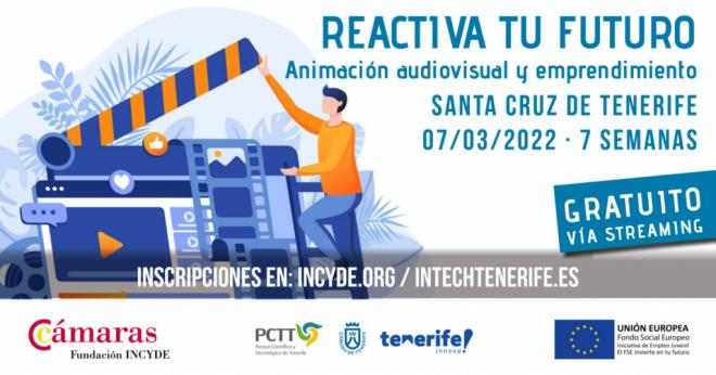 El Cabildo e INCYDE ofertan un curso de animación audiovisual y emprendimiento