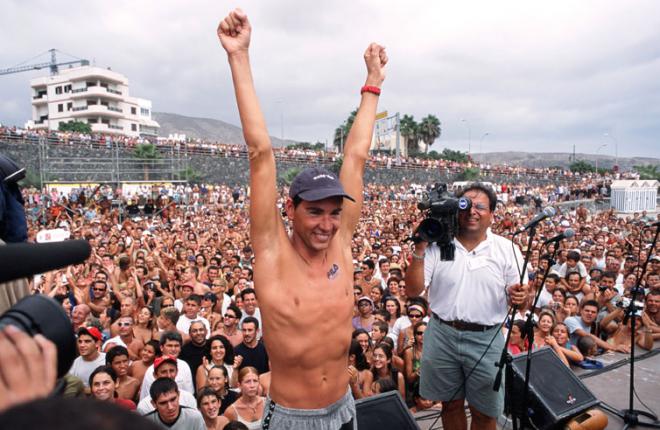 Se cumplen 20 años de la travesía a nado La Gomera – Tenerife