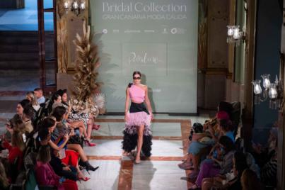 Los tejidos artesanos protagonistas de los desfiles de Bridal Collection Gran Canaria Moda Cálida