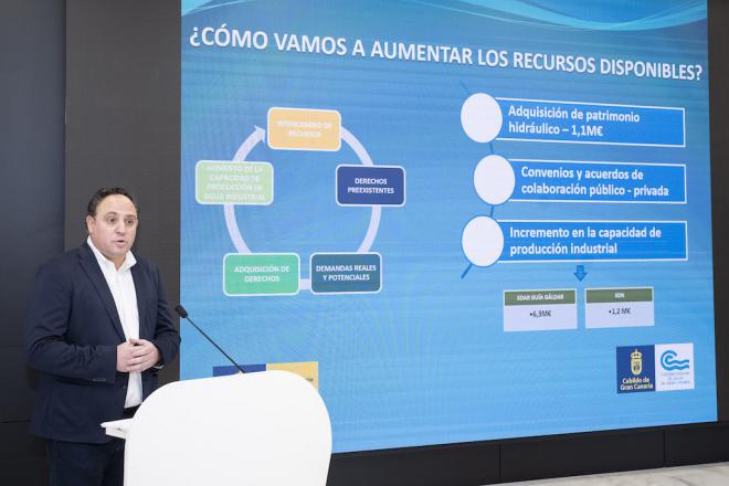 El Cabildo garantiza la seguridad hídrica de Gran Canaria con más de 100 millones de euros de inversión