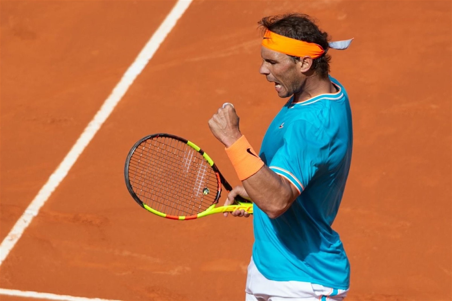 Rafa Nadal debuta con éxito en el Madrid Open