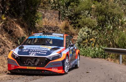 Jan &#268;erný y Petr &#268;ernohorský, a la caza del liderato del Campeonato de Canarias de Rallies de Asfalto