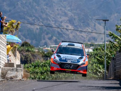 Segunda posición de &#268;erný y &#268;ernohorský en el Rally Senderos de La Palma
