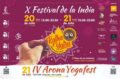 Ratha Yatra, una de las fiestas con más relevancia de la comunidad hindú, se celebra en Arona
