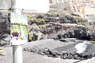 Reabierta al baño la playa del Moro en Tabaiba