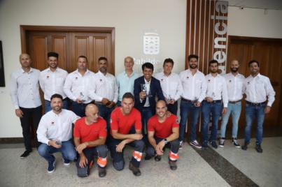 Los bomberos lanzaroteños subcampeones de España de rescate de accidentes de tráfico