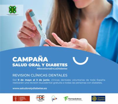 Las personas con diabetes pueden pedir una revisión bucodental gratis en la provincia de Santa Cruz de Tenerife del 9 de mayo al 3 de junio