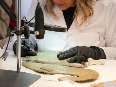 Patrimonio Cultural restaura varias piezas metálicas del yacimiento de El Junquillo en Fuerteventura