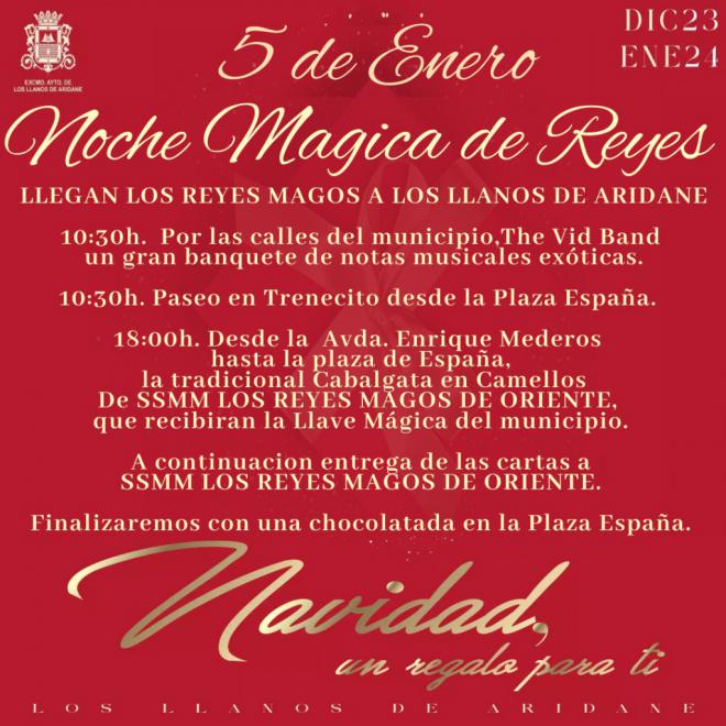 Los Llanos de Aridane se prepara para la llegada de Los Reyes Magos de Oriente