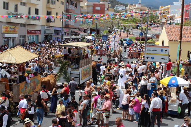 San Isidro celebra sus fiestas y el domingo su XLI Romería en honor a su patrón