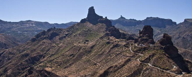 La zona arqueológica del Roque Bentayga declarado Bien de Interés Cultural