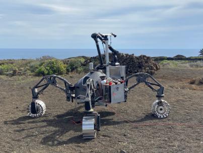 Haría se convierte en la sede de exploración de tubos de lava lunar del proyecto ‘CoRob-X’
