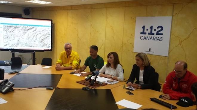 El Gobierno de Canarias declara controlado el incendio de Gran Canaria