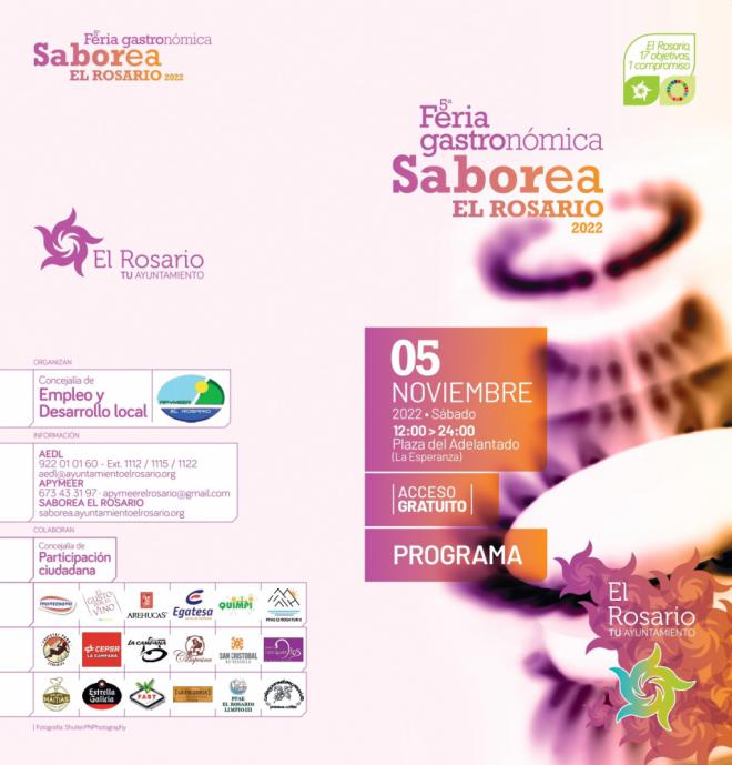 La V Feria Gastronómica “Saborea El Rosario' regresa este sábado a La Esperanza