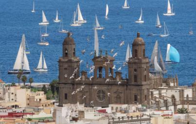 La regata ARC ultima la 37 edición de sus dos salidas desde Las Palmas de Gran Canaria rumbo al Caribe en noviembre